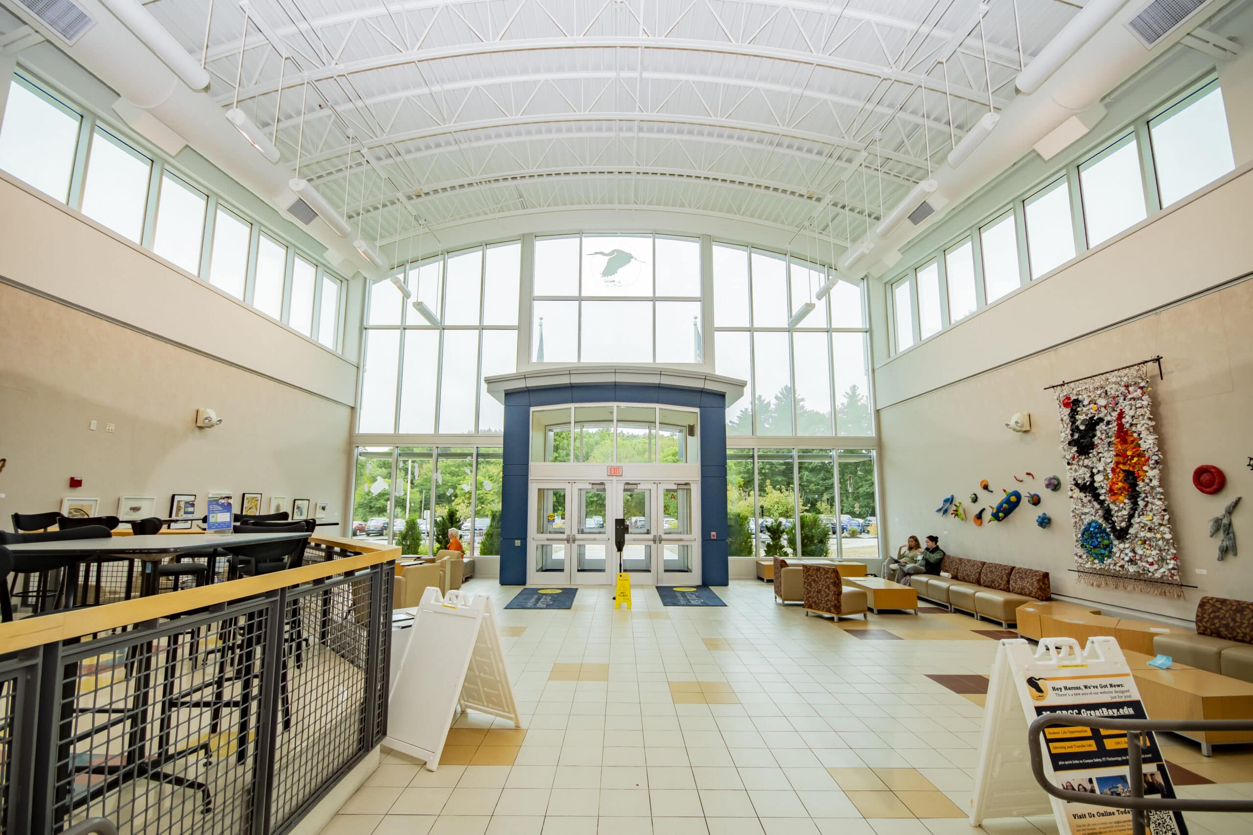 Photo of Lobby at Great Bay Community College