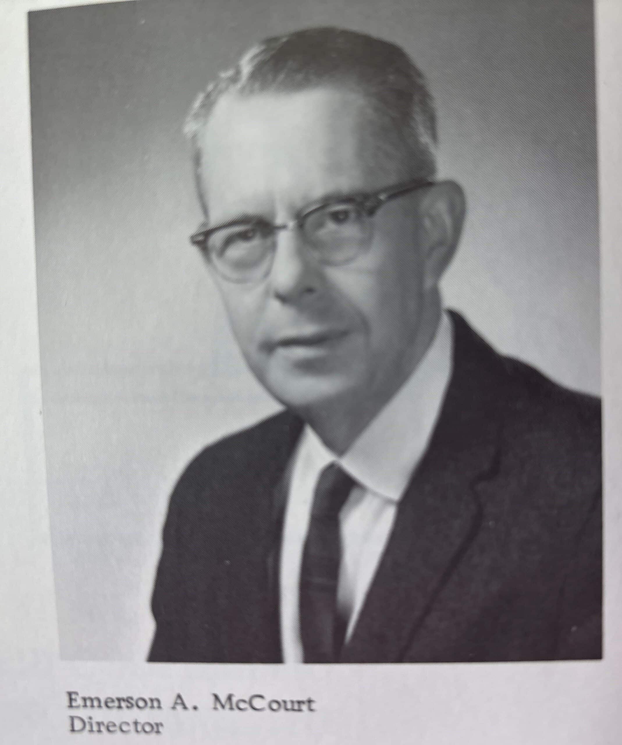 Emerson McCourt First Director of GBCC