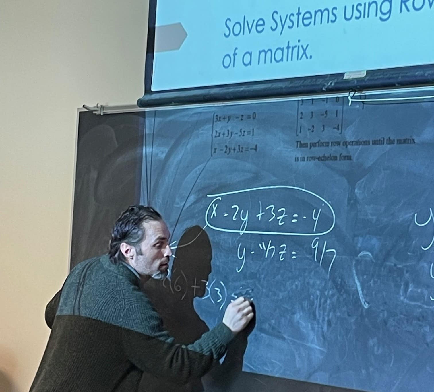 John Mannarini, department chair for Mathematics, Engineering, and Technologies at GBCC