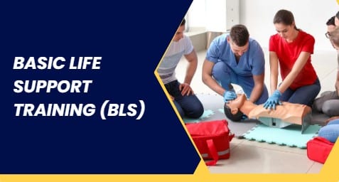 Basic Life Support image students learning to perform CPR