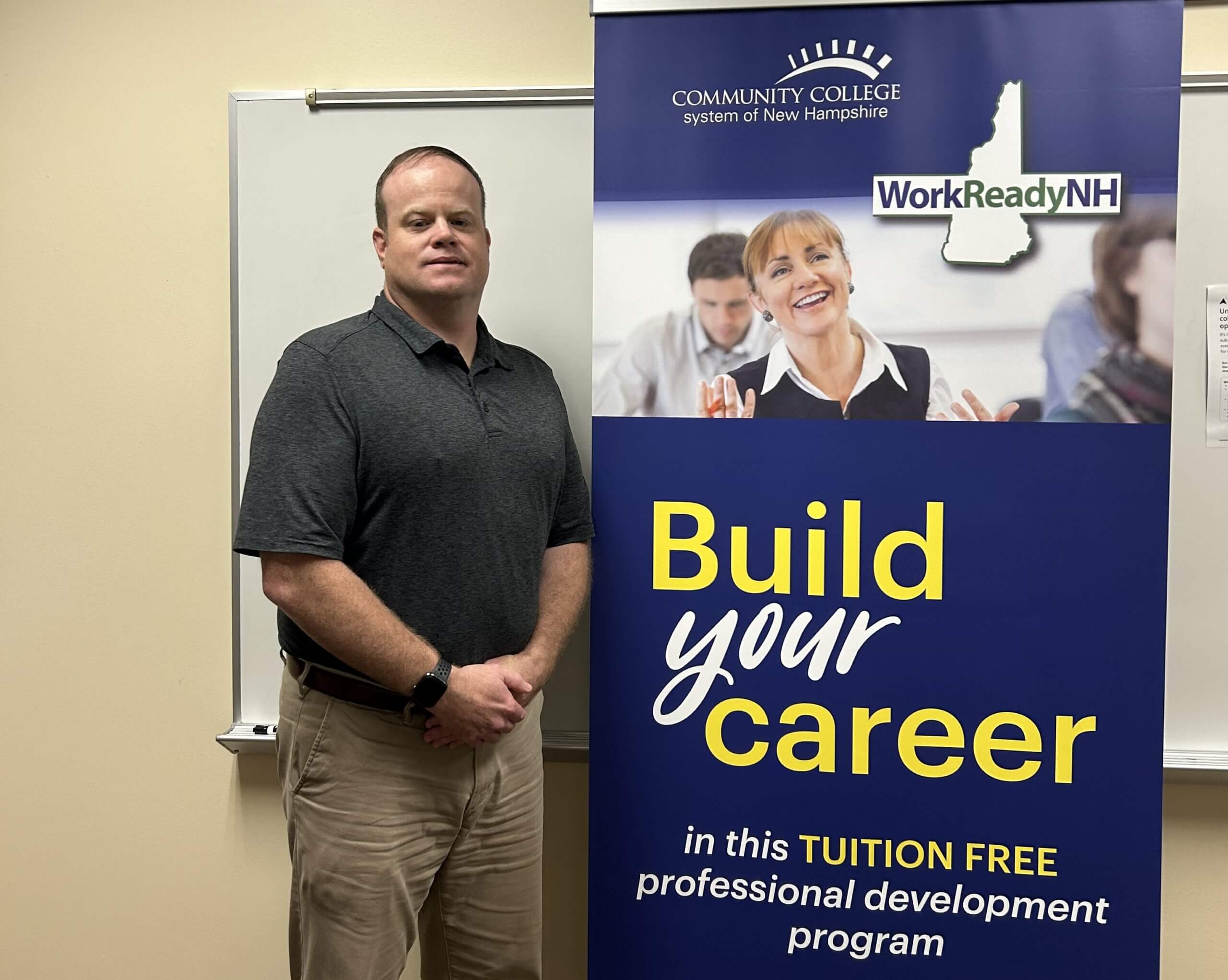WorkReadyNH Graduate Jay McCluskey